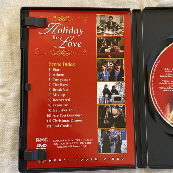 Hallmark "A HOLDAY FOR LOVE" DVD - Picture 4 of 5